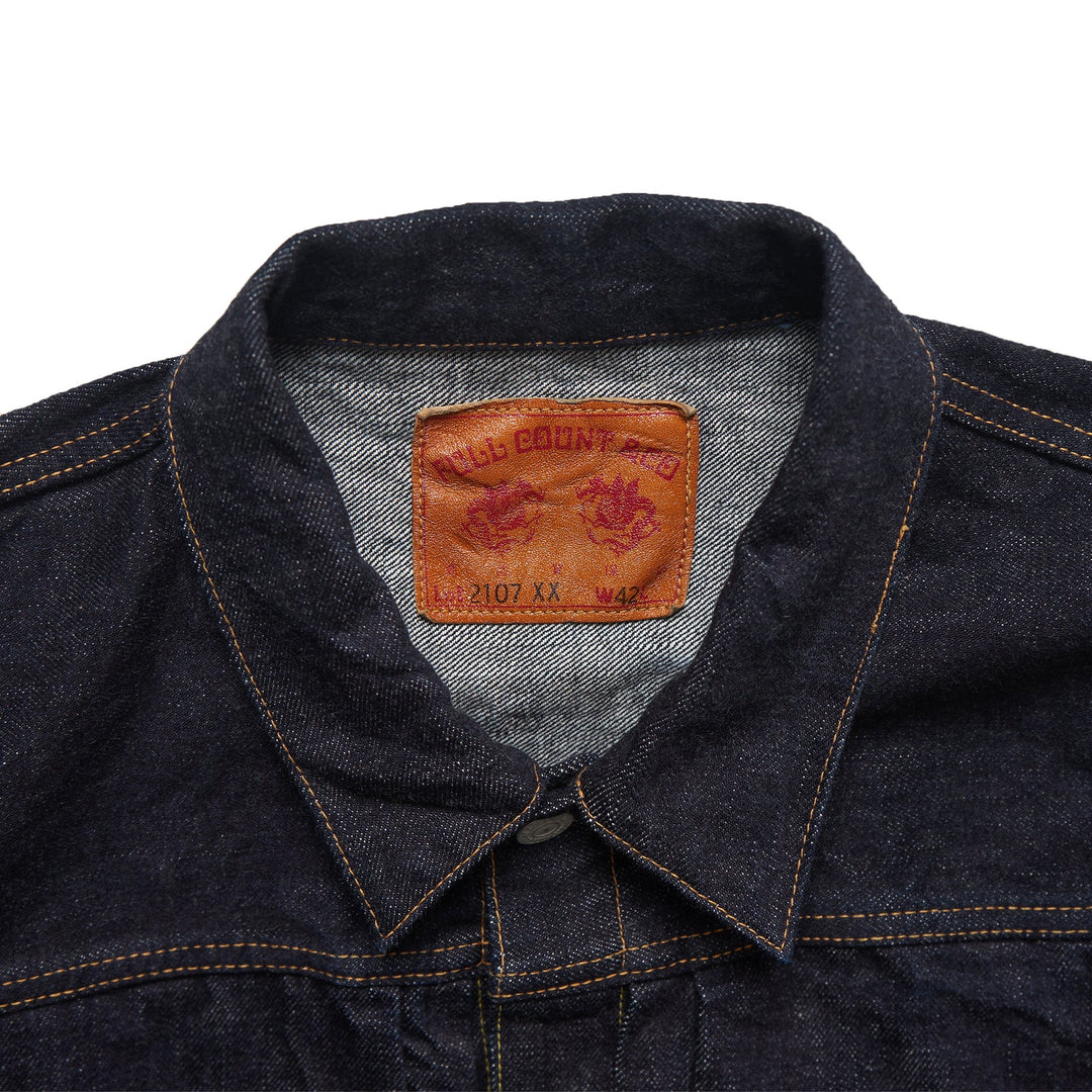 Fullcount, Type 1 2107XX Denim Jacket, Heavy oz. One Wash