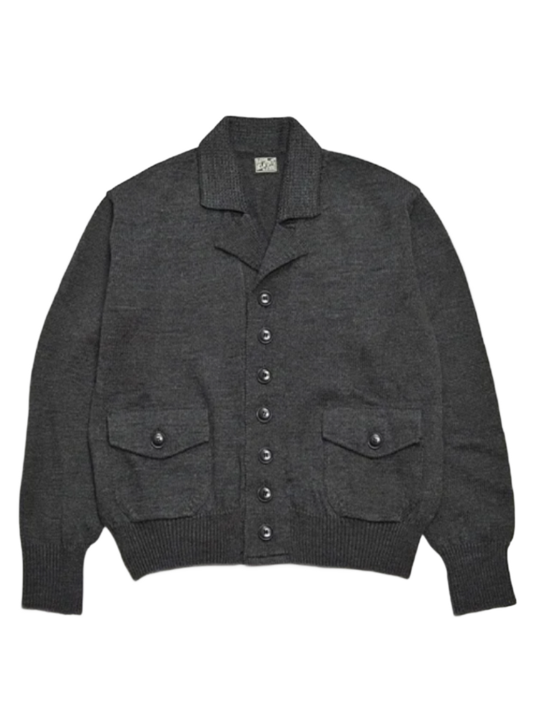トップス BELAFONTE RAGTIME A-1 KNIT CARDIGAN Belafonte Ragtime Clothing, A1 Cardigan, Charcoal Mix – Wardrobe 19