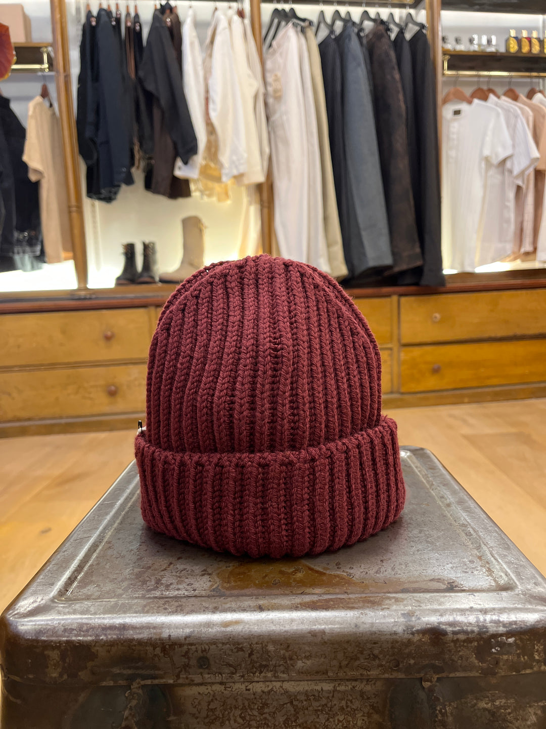 Maglificio GRP, Beanie, Bordeaux – Wardrobe 19
