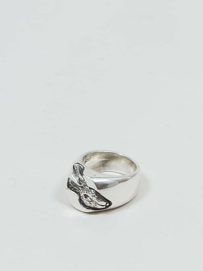 jr. smith jewellery, signet ring, hare