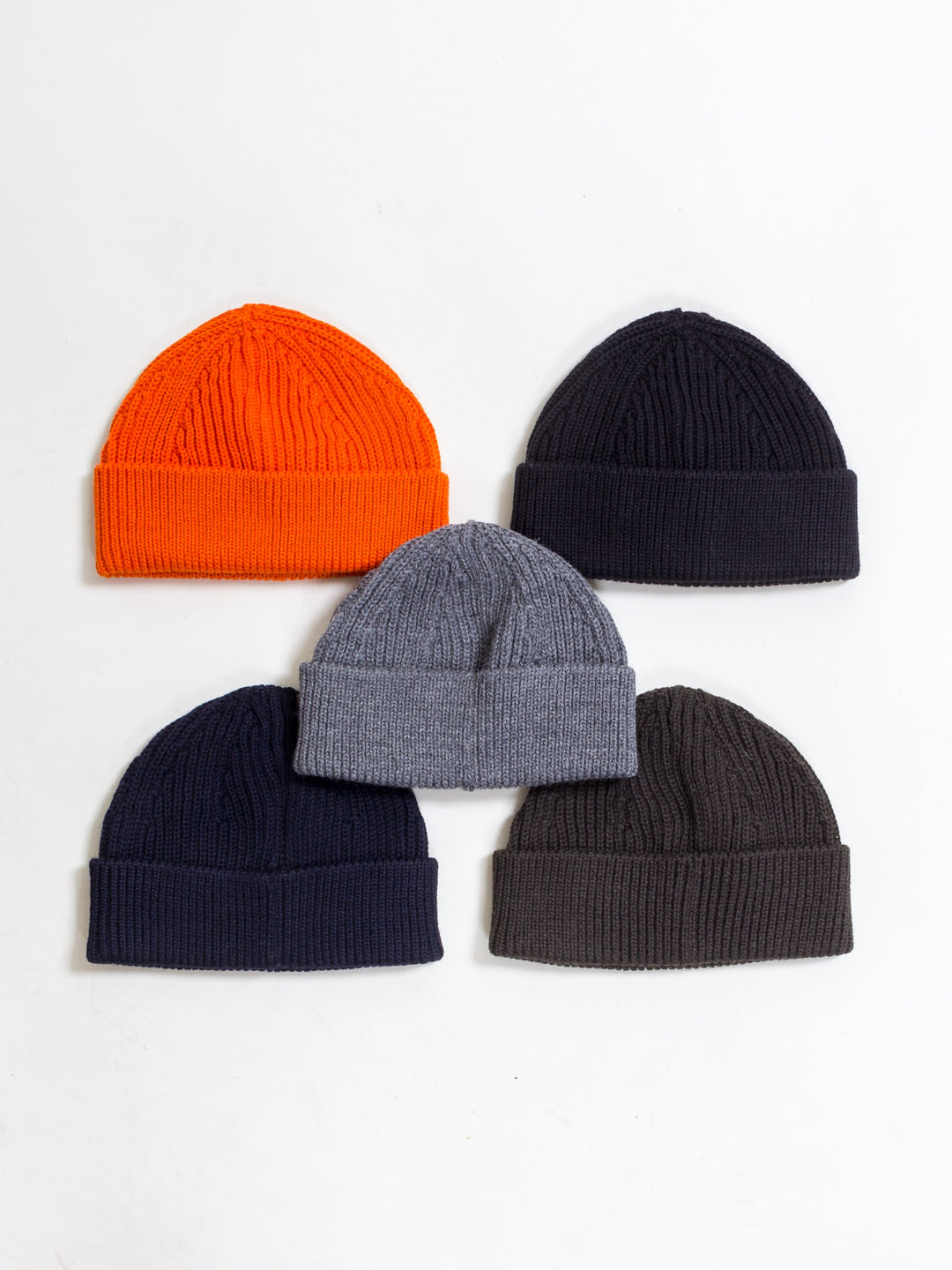 ANDERSEN-ANDERSEN BEANIE SHORT L-INDIGO Andersen-Andersen Beanie