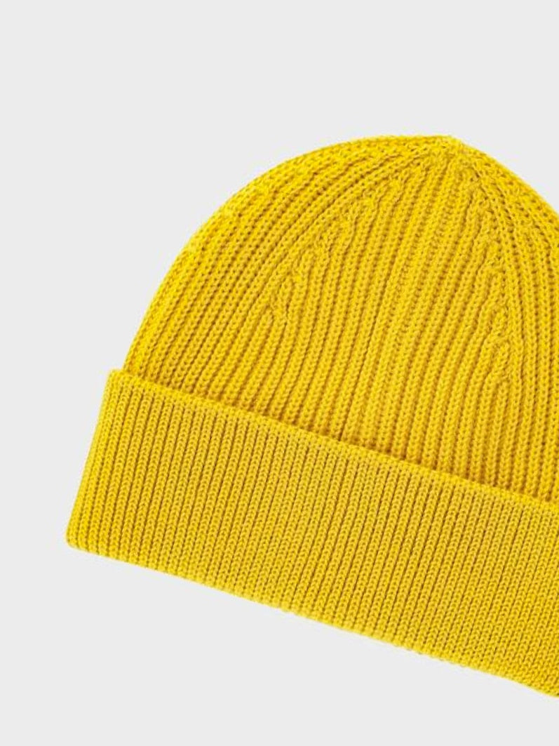 Andersen-Andersen, Short Beanie, Yellow – Wardrobe 19